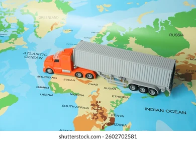 Truck on East African Road - Judy Cargo Road Transport